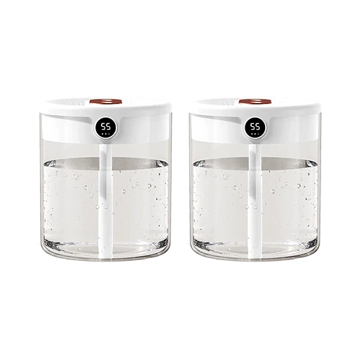The vendor's own product photo of two Dreamzy Humidifier units side by side